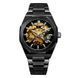 Годинник Gusto Skeleton Black-Gold 1031-0001 фото 4