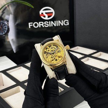 Годинник Forsining 8155 Black-Gold 1059-0056 фото