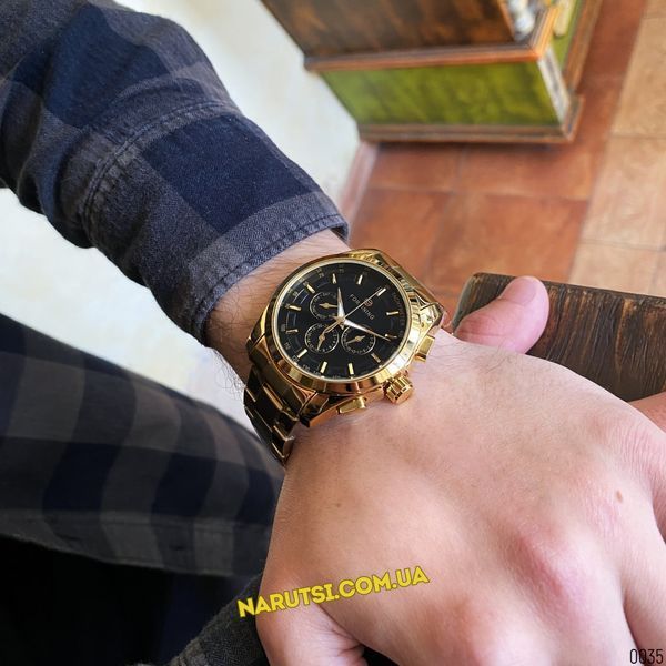 Годинник Forsining 6917 Gold-Black 1059-0133 фото