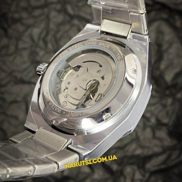 Годинник Gusto Skeleton Silver-Black 1031-0003 фото