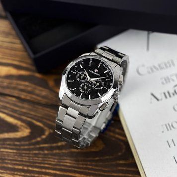Годинник Forsining 6917 Silver-Black 1059-0131 фото