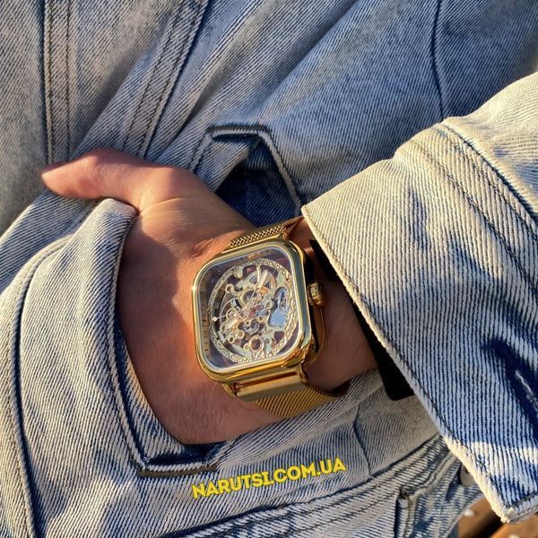 Годинник Forsining 8181 All Gold 1059-0044 фото