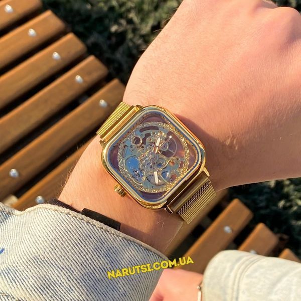 Годинник Forsining 8181 All Gold 1059-0044 фото