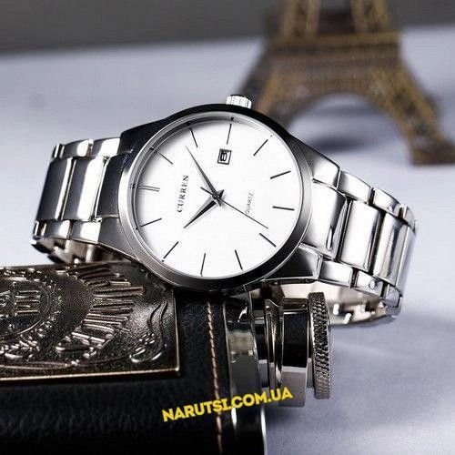 Годинник Curren 8106 Silver-White 1008-0224 фото