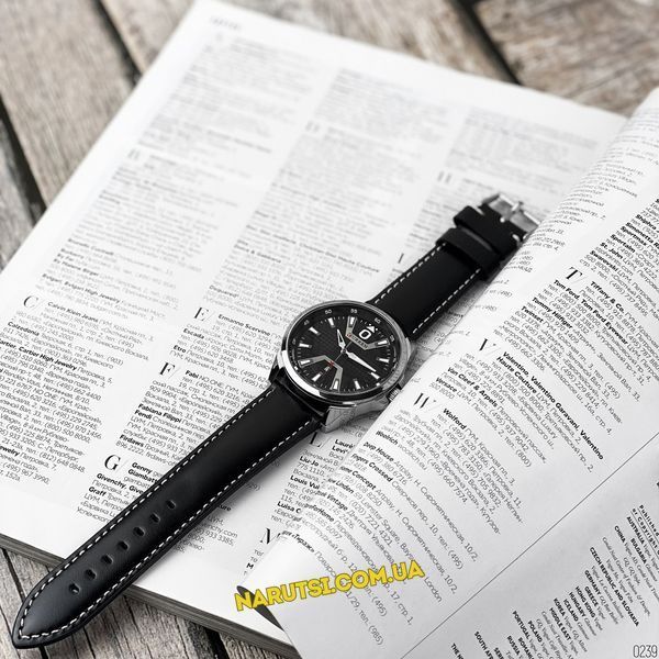 Годинник Curren 8379 Silver-Black 1008-0239 фото