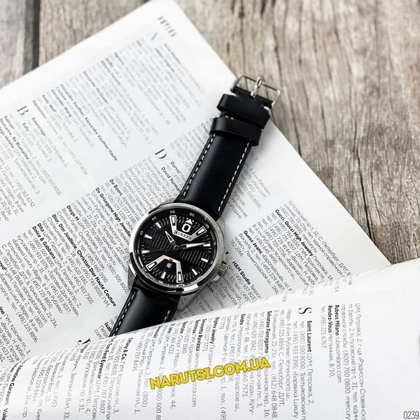 Годинник Curren 8379 Silver-Black 1008-0239 фото