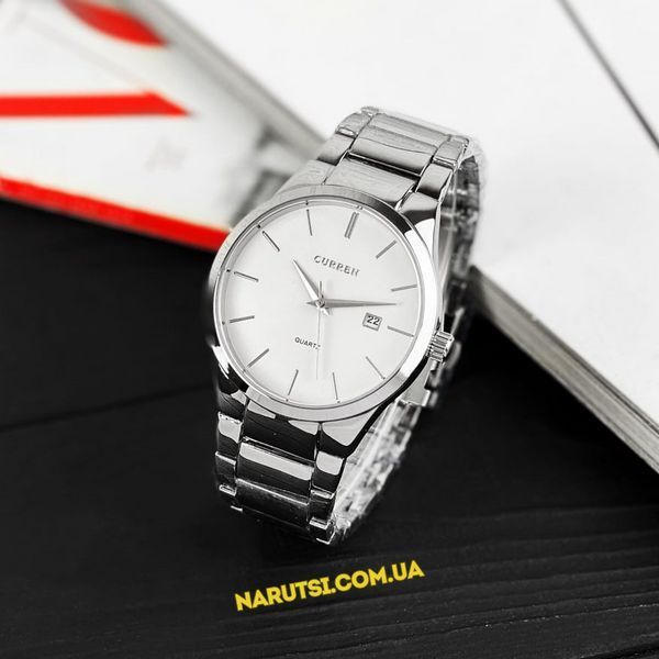 Годинник Curren 8106 Silver-White 1008-0224 фото