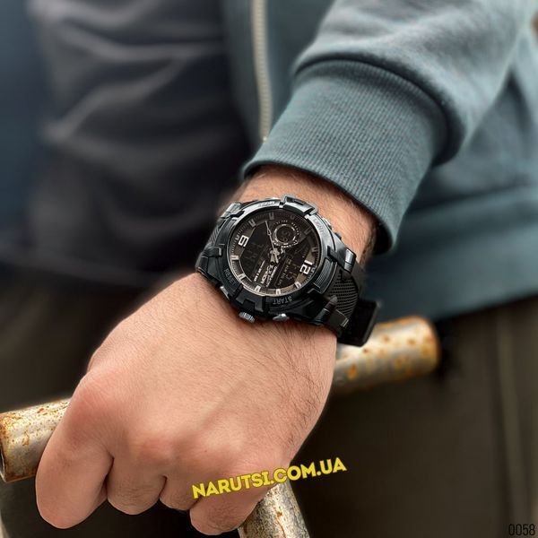 Годинник Sanda 6015 All Black 1044-0058 фото