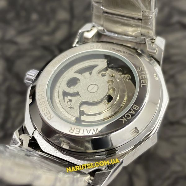 Годинник Forsining 8240 Silver-Black 1059-0150 фото