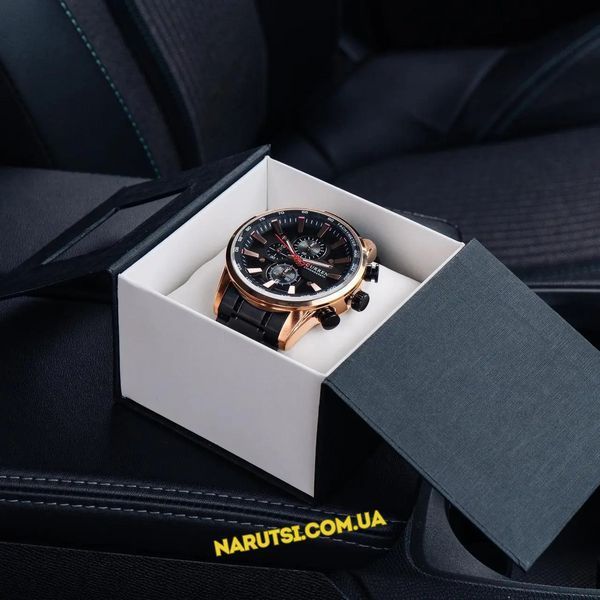 Годинник Curren 8351 Black-Cuprum 1008-0230 фото