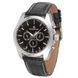 Годинник Forsining 6625 Silver-Black Leather 1059-0168 фото 5