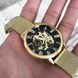 Годинник Forsining 8099 Gold-Black Milan 1059-0045 фото 3