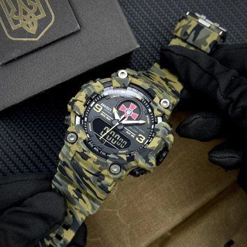 Годинник тактичний Awarder 001 ЗСУ Army Green 1202-0115 фото