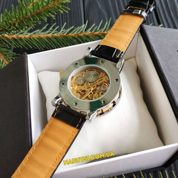 Годинник Winner 8011 Black-Silver-Gold 1111-0020 фото