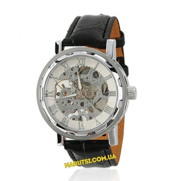 Годинник Winner 8011 Black-Silver 1111-0021 фото