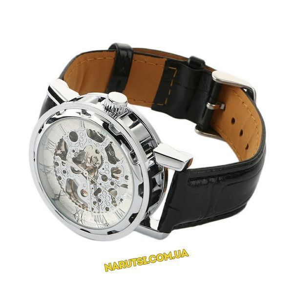 Годинник Winner 8011 Black-Silver 1111-0021 фото