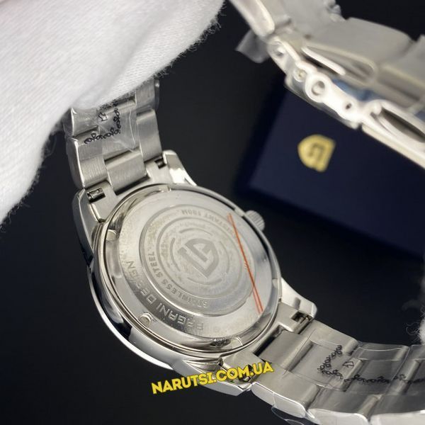 Годинник Pagani Design PD-1734 Silver-Black 1138-0024 фото