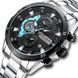 Годинник Curren 8402 Silver-Black 1008-1093 фото 5
