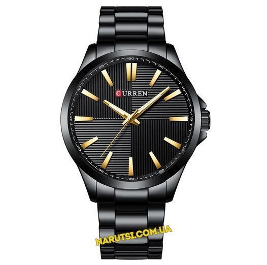 Годинник Curren 8322 Black-Gold 1008-0183 фото