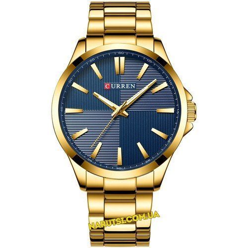 Годинник Curren 8322 Gold-Blue 1008-0195 фото