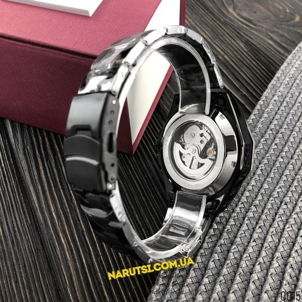 Годинник Forsining 8130 Black-Silver 1059-0015 фото