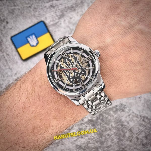 Годинник Awarder 025 Sharp Silver Black 1202-0432 фото